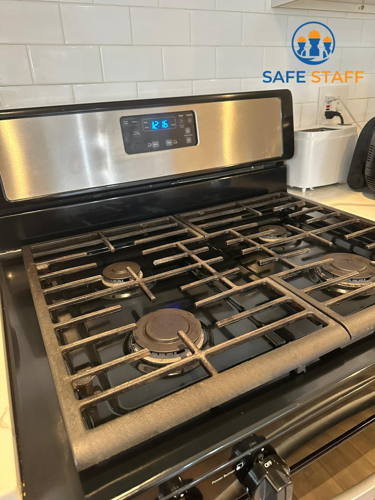 After – stovetop | Safe Staff Property Management