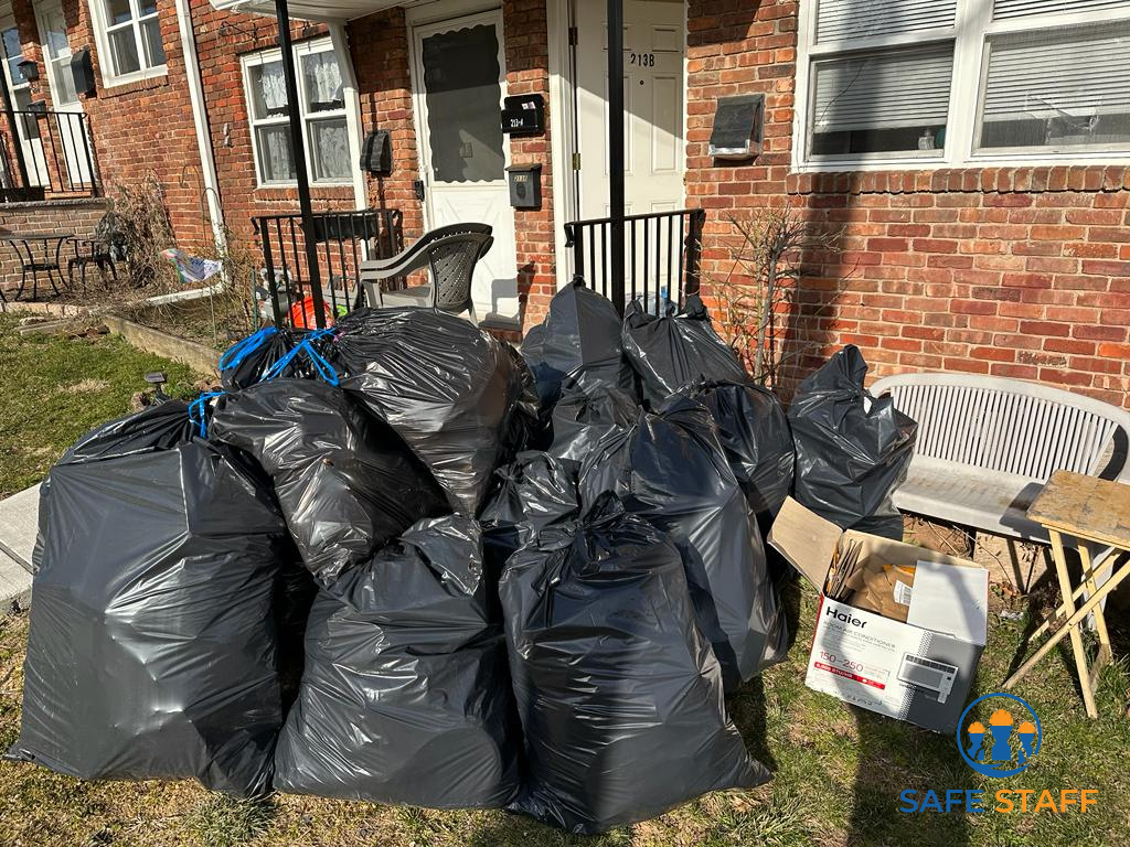 Junk removal service | Safe Staff Property Management