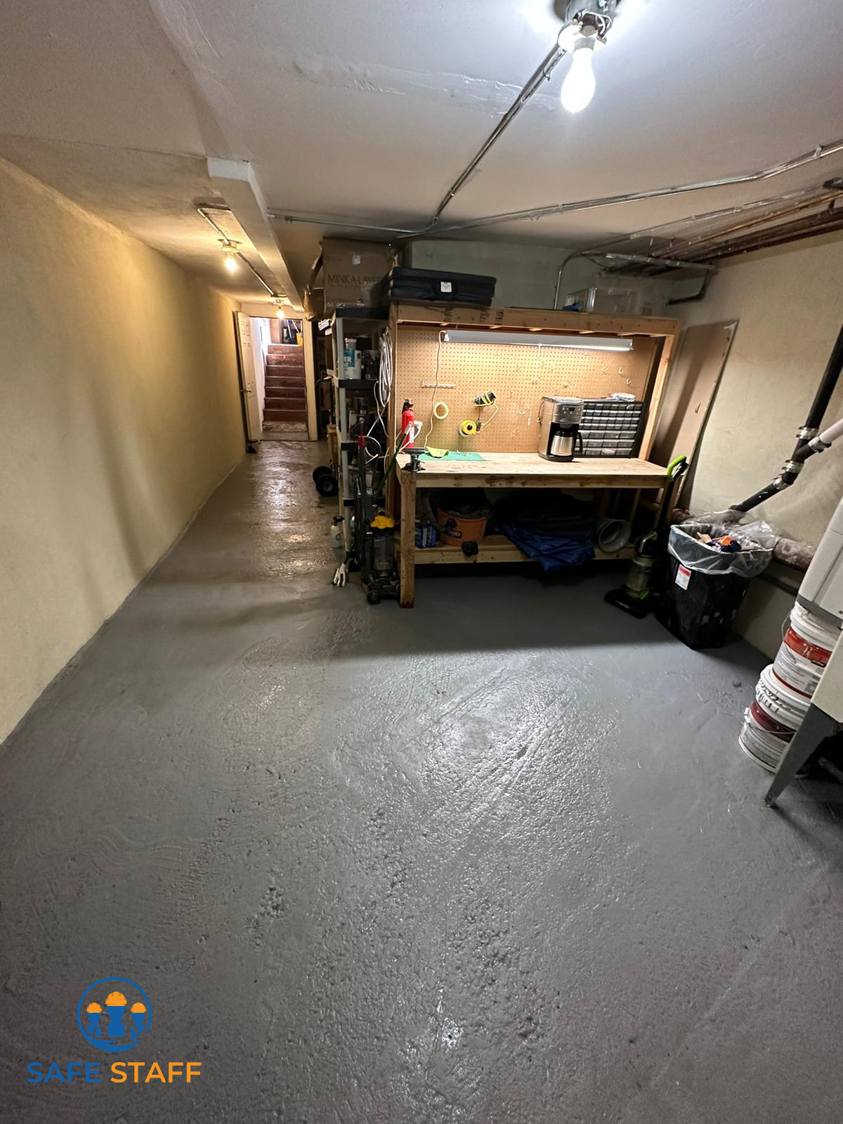 After – basement cleaning | Safe Staff Property Management