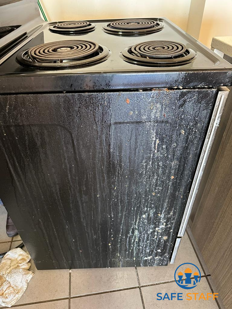 Before – range exterior | Safe Staff Property Management