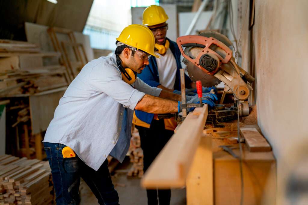 Professional workers on job site - Safe Staff Solutions staffing placement NJ